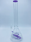 JM FLOW PURPLE SPRINKLER PERCOLATOR - Smoke Country - Land of the artistic glass blown bongs