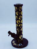 ROSS GOLD GLASS STRAIGHT TUBE - Smoke Country - Land of the artistic glass blown bongs